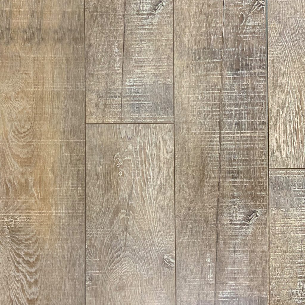Ginkgo, 7-2/3 x 3.99 ft x 12 mm Laminate Flooring Oak in Mediterranean Color-0