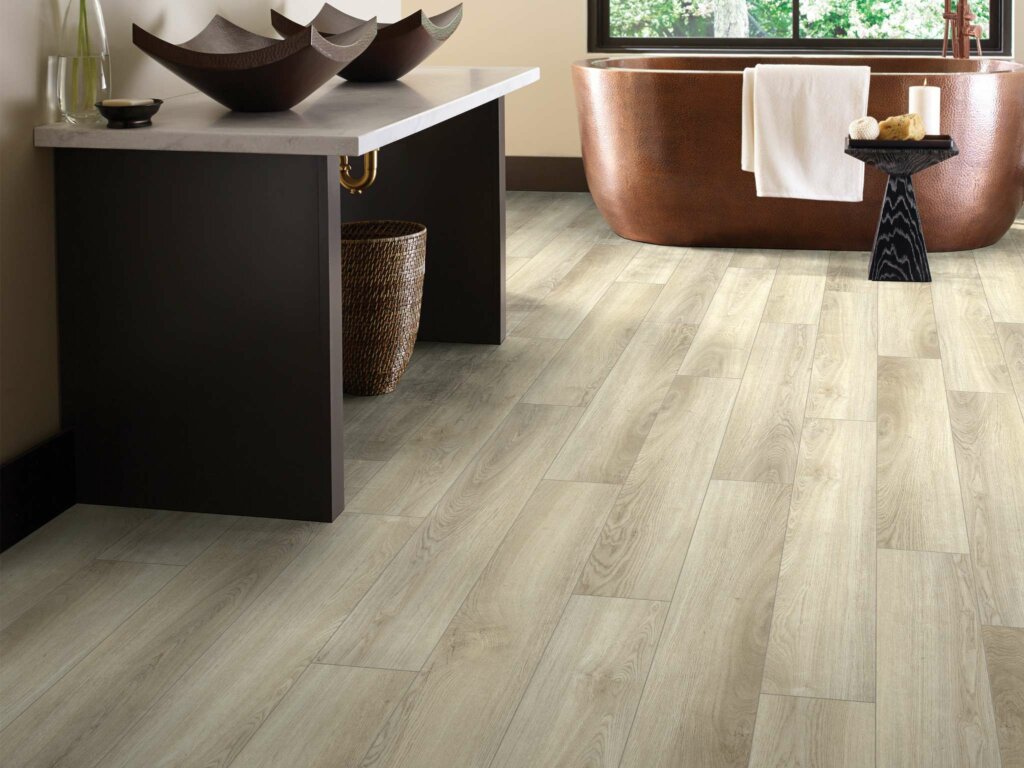 Paradigm, French Oak Collection 0.335” x 6” x 49” WPC Vinyl Flooring ...