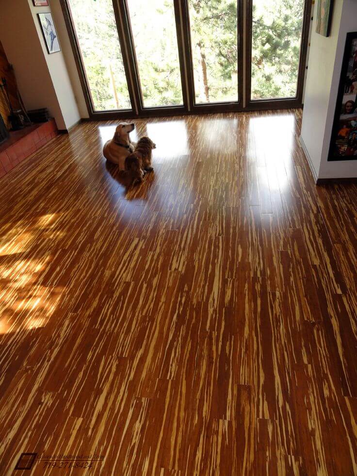 Strand Woven Tiger Bamboo Hardwood, Bellawood Brazilian Koa Hardwood Flooring