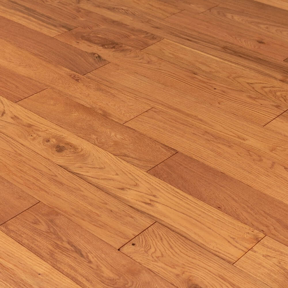 Premier 14mm X 125mm Golden Oak Matt Lacquered Engineered Real Wood Flooring Sku 182141 P68606 155780 Image 