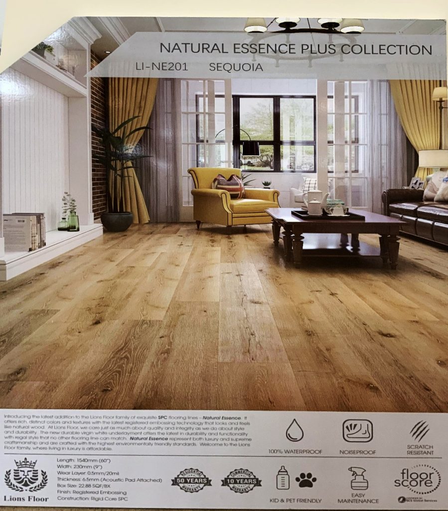 Sequoia SPC Flooring Natural Essence Plus Collection| VFO Flooring