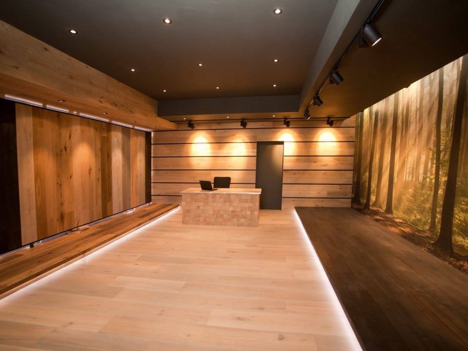 Wood Tile Floor in Studio City