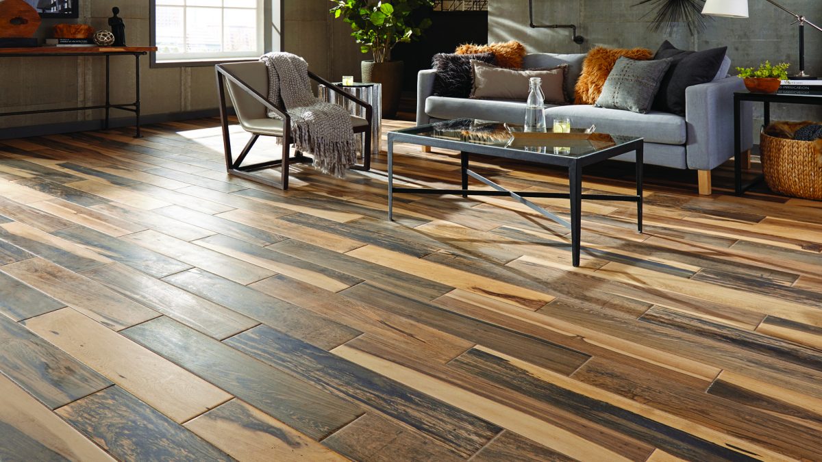 Wood Tile Floor in Sunland