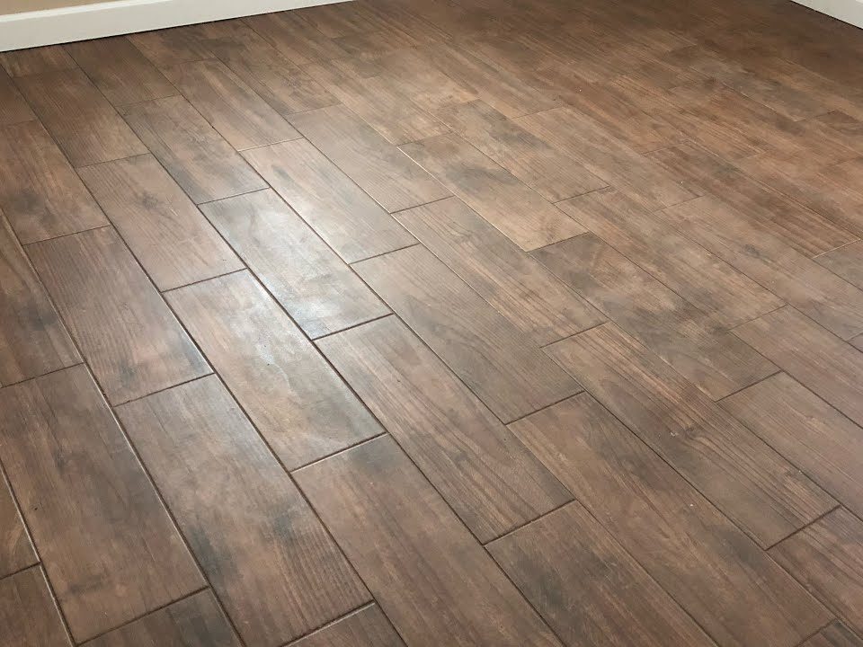 Wood Tile Floor in Reseda